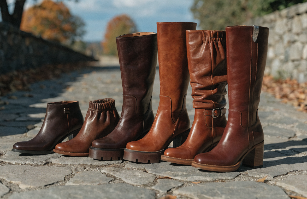 Colección de botas IMAC para mujer en piel italiana