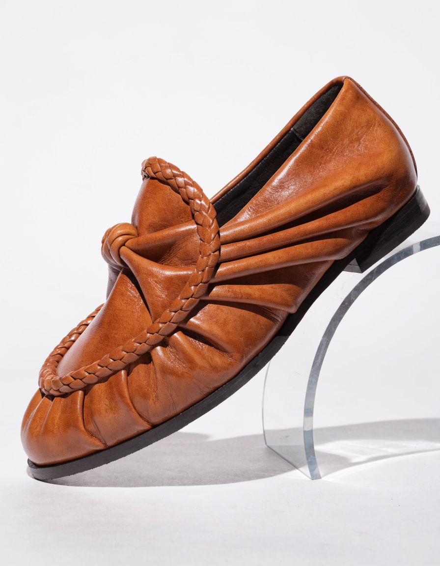 Zapato IMAC de mujer casual en piel italiana color beige