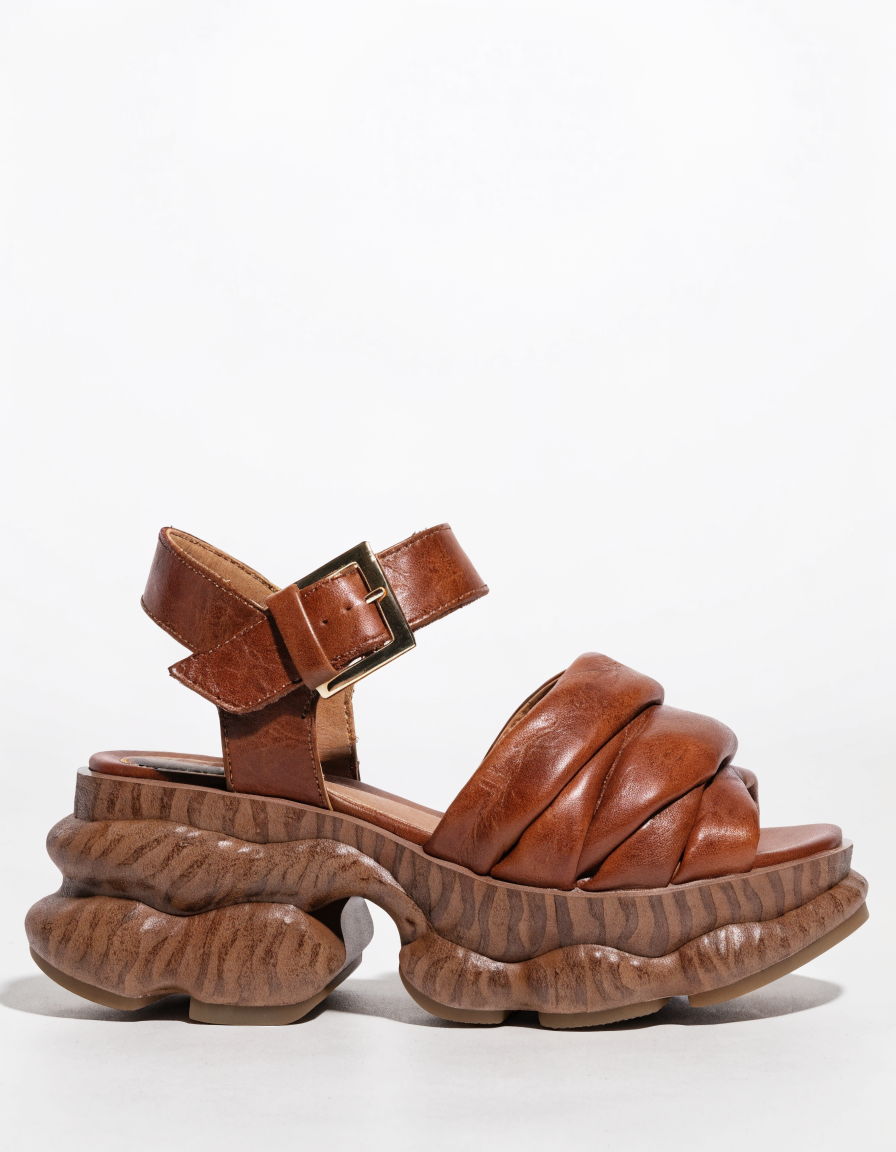 Sandalia IMAC de mujer tipo bio con tiras cruzadas